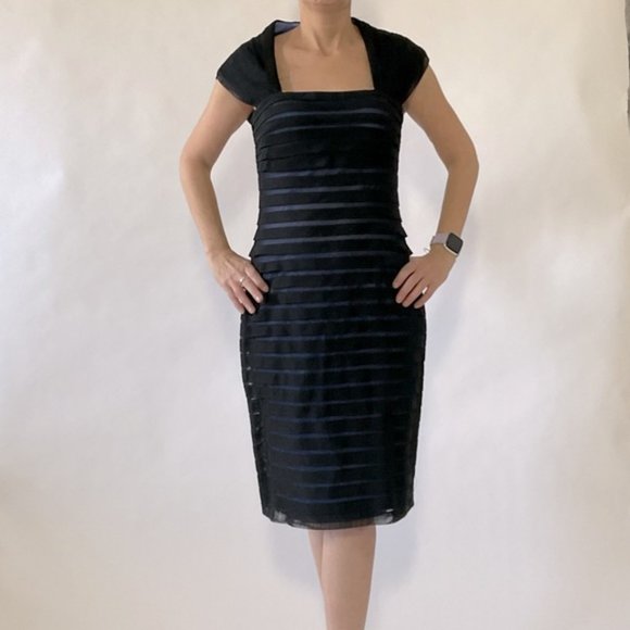 Adriana Papell multi tier Cocktail Dress - Picture 1 of 1